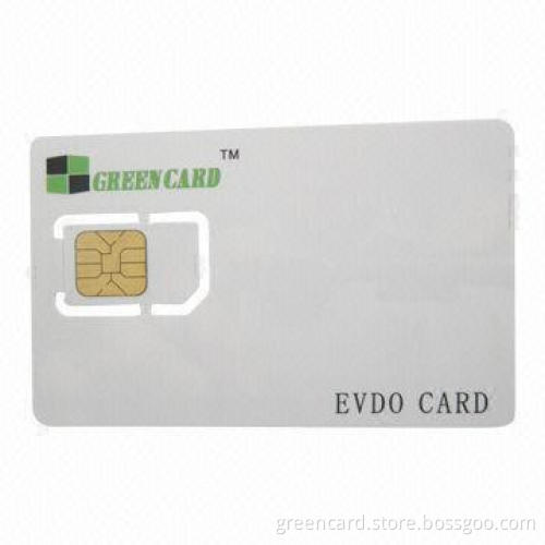 SIM Card with WCDMA, TDCDMA and CDMA2000 3G Tests, Various Card Types are Available